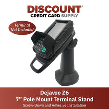 Load image into Gallery viewer, Dejavoo Z6 7&quot; Pole Mount Terminal Stand - DCCSUPPLY.COM
