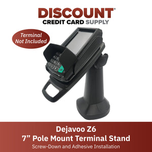 Dejavoo Z6 7" Pole Mount Terminal Stand - DCCSUPPLY.COM