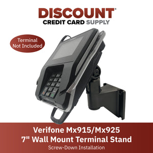 Verifone Mx915/Mx925, M400, M440 7" Wall Mount Terminal Stand - DCCSUPPLY.COM