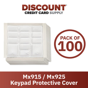 Verifone Mx915/925 Keypad Protective Covers (Set of 100) - DCCSUPPLY.COM