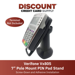 Verifone Vx805 7" Pole Mount Terminal Stand - DCCSUPPLY.COM