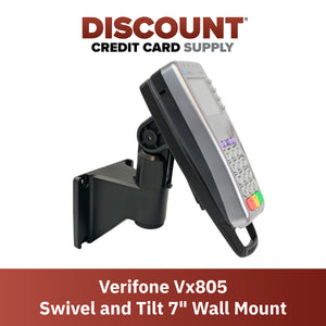 Verifone Vx805 7" Wall Mount Terminal Stand - DCCSUPPLY.COM