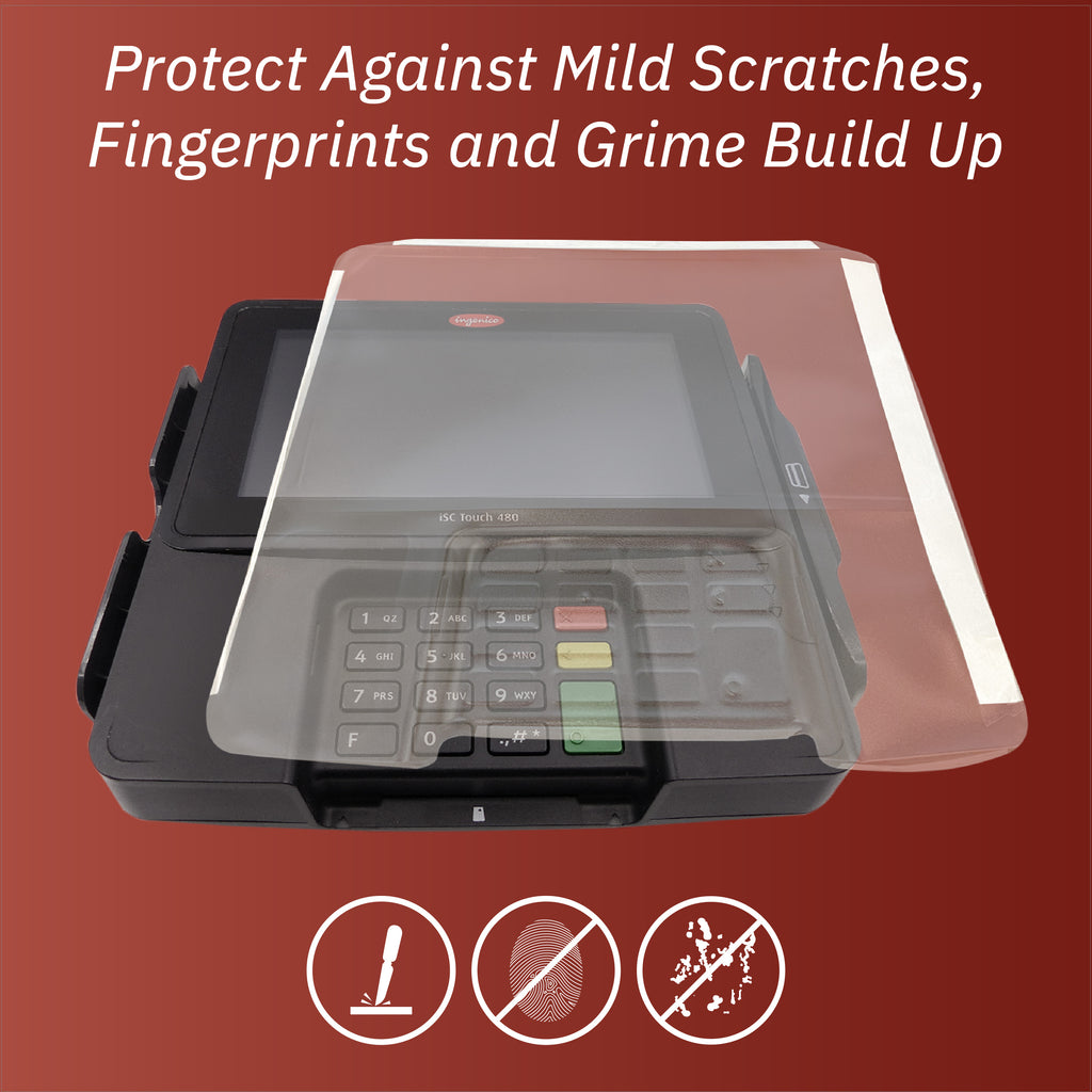 Isc 480 Backside Ingenico ISC 480 Full Device Protective Cover