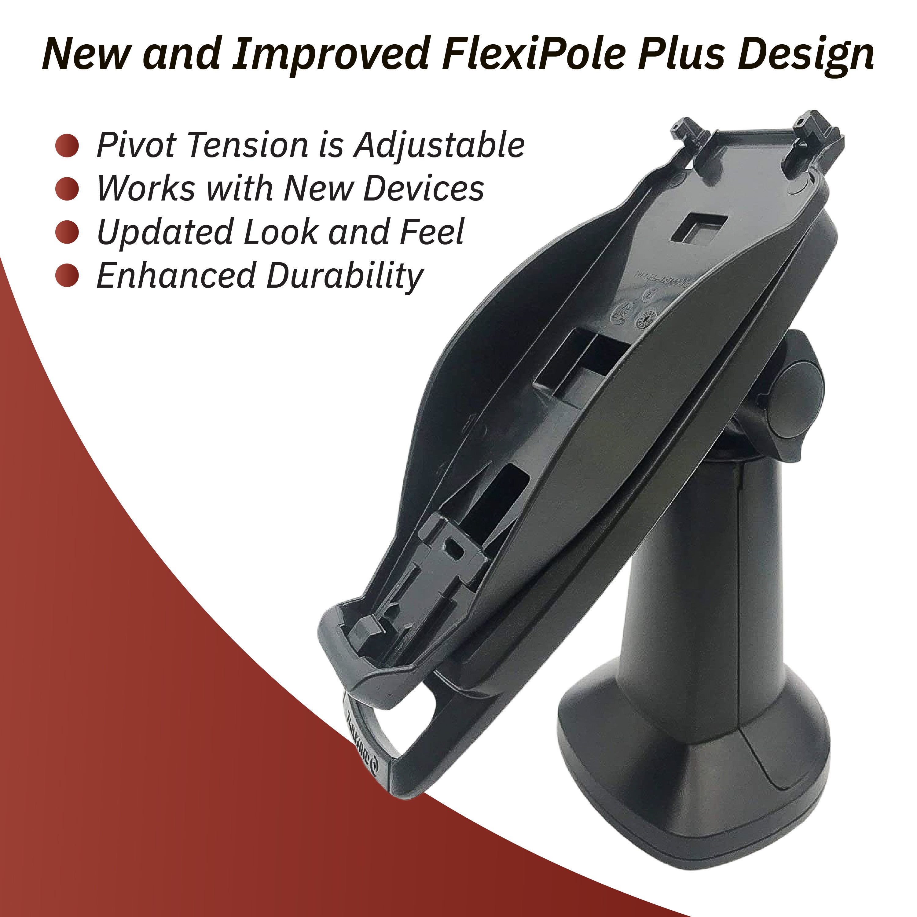 Verifone Vx520 EMV CTLS 7" Pole Mount Terminal Stand - DCCSUPPLY.COM
