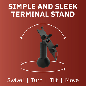 Vx820 Swivel and Tilt Terminal Stand - DCCSUPPLY.COM