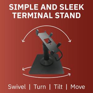 PAX S300/SP30 Freestanding Swivel and Tilt Metal Stand - DCCSUPPLY.COM