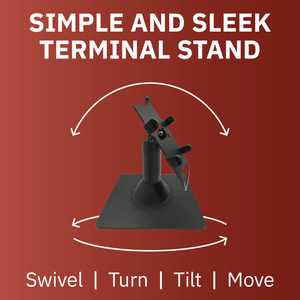 Verifone Vx820 Freestanding Swivel and Tilt Metal Stand - DCCSUPPLY.COM