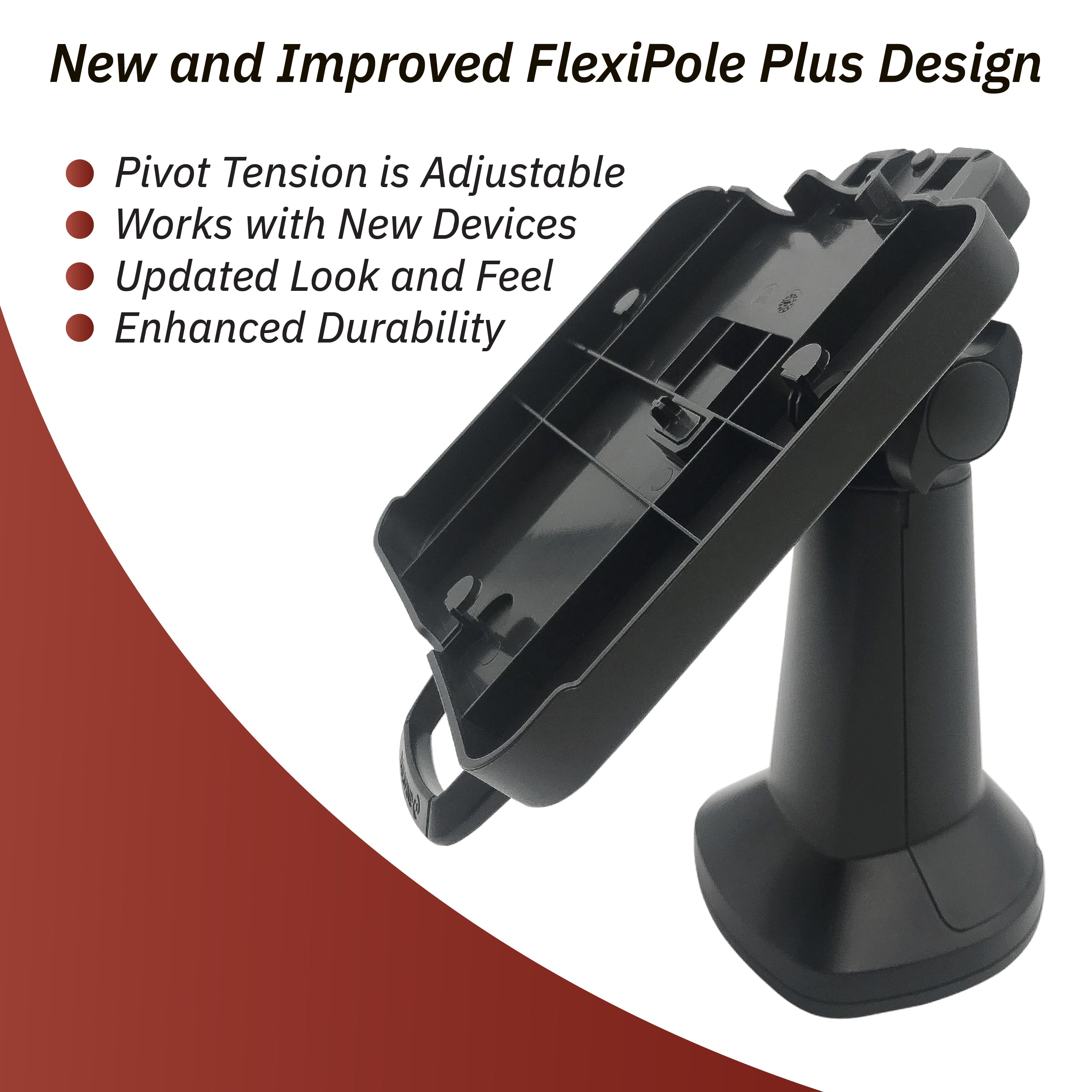 Ingenico ISC 480 7" Pole Mount Terminal Stand - DCCSUPPLY.COM