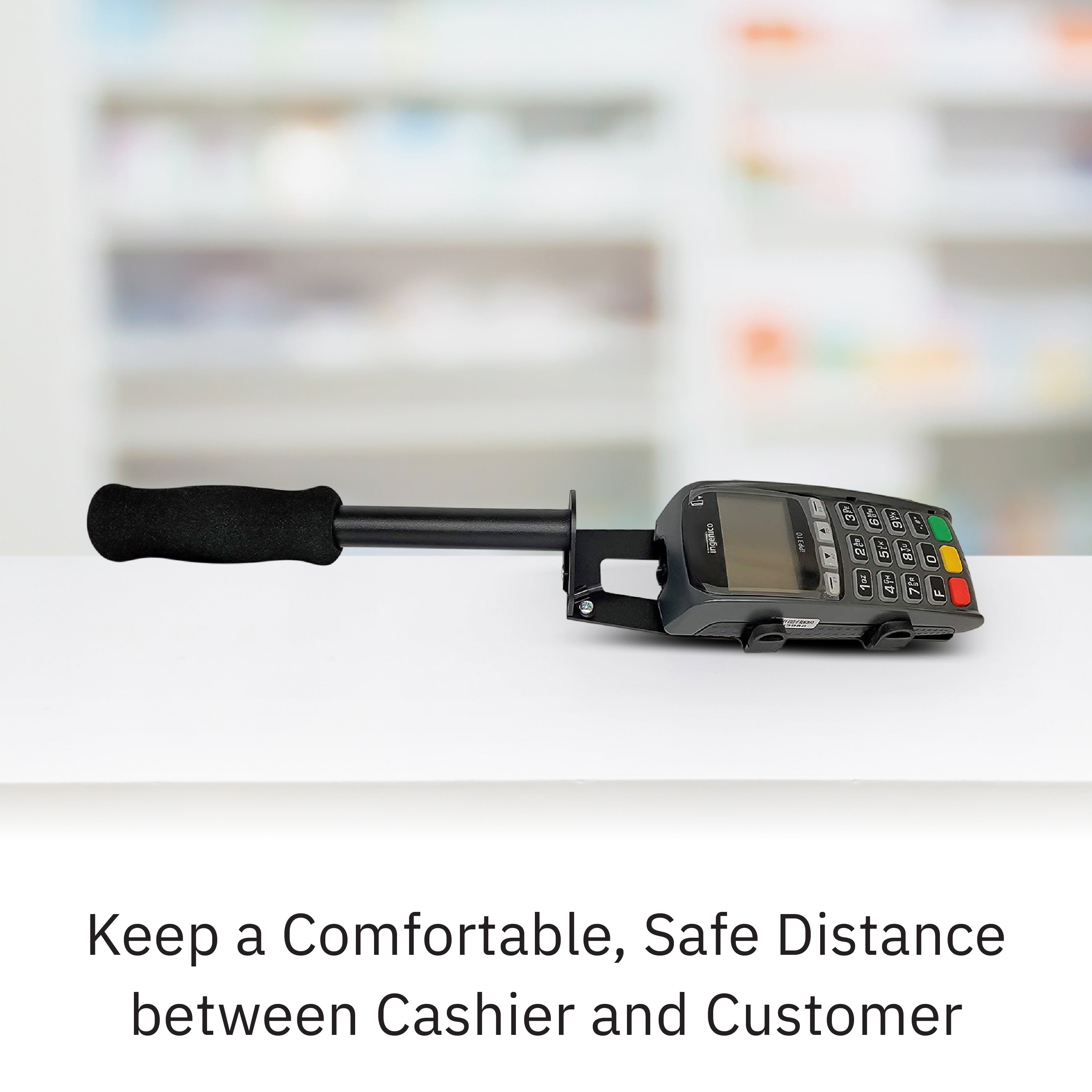 Drive-Thru Mount: Vx805, Vx820, P200, P400, IPP310/315/320/350, S300, Z3, Z6 - DCCSUPPLY.COM