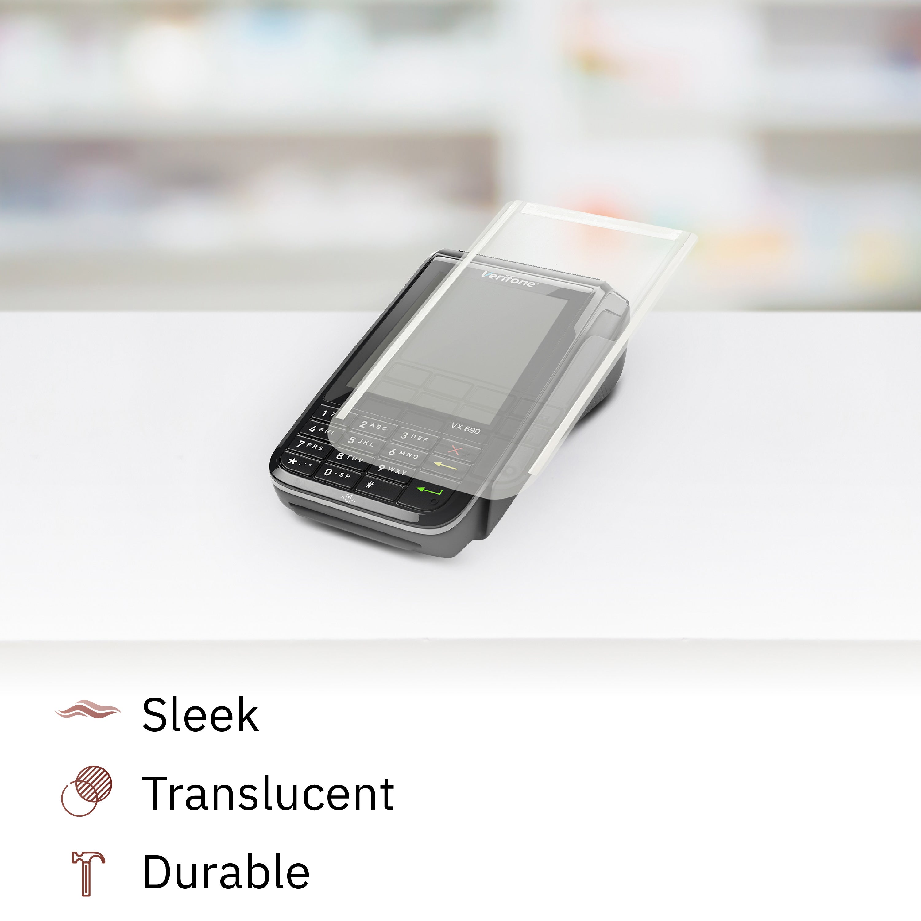 Verifone Vx690 Full Device Protective Cover - DCCSUPPLY.COM