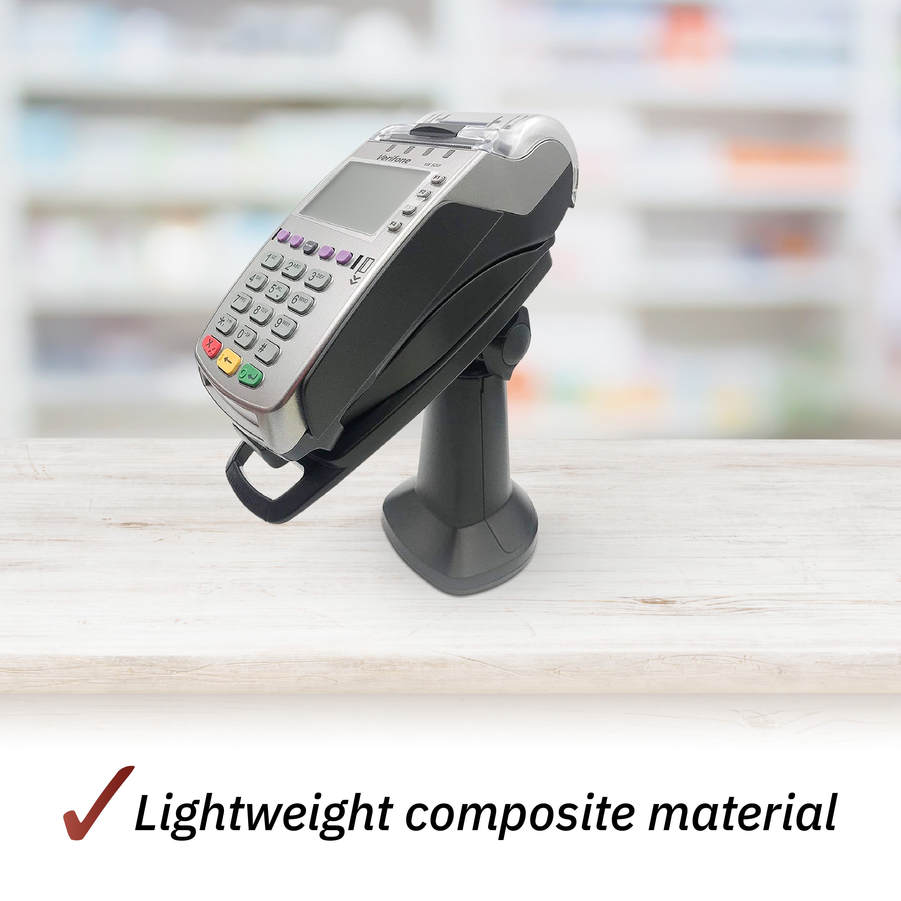 Verifone Vx520 EMV CTLS 7" Pole Mount Terminal Stand - DCCSUPPLY.COM