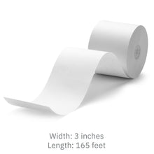 Load image into Gallery viewer, SPS 3&quot; x 165&#39; Bond Paper Rolls (50 Roll Case) - DCCSUPPLY.COM
