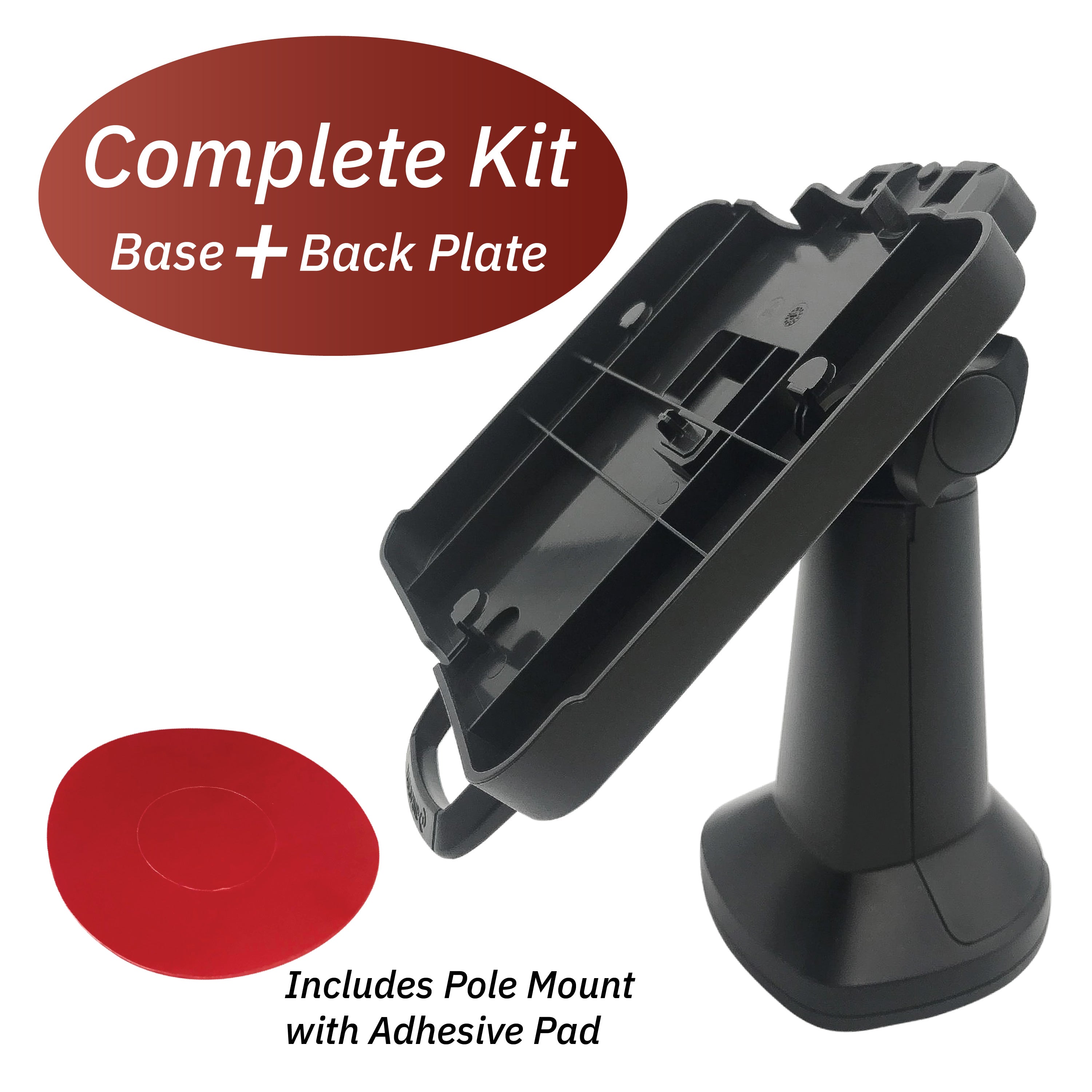 Ingenico ISC 480 7" Pole Mount Terminal Stand - DCCSUPPLY.COM