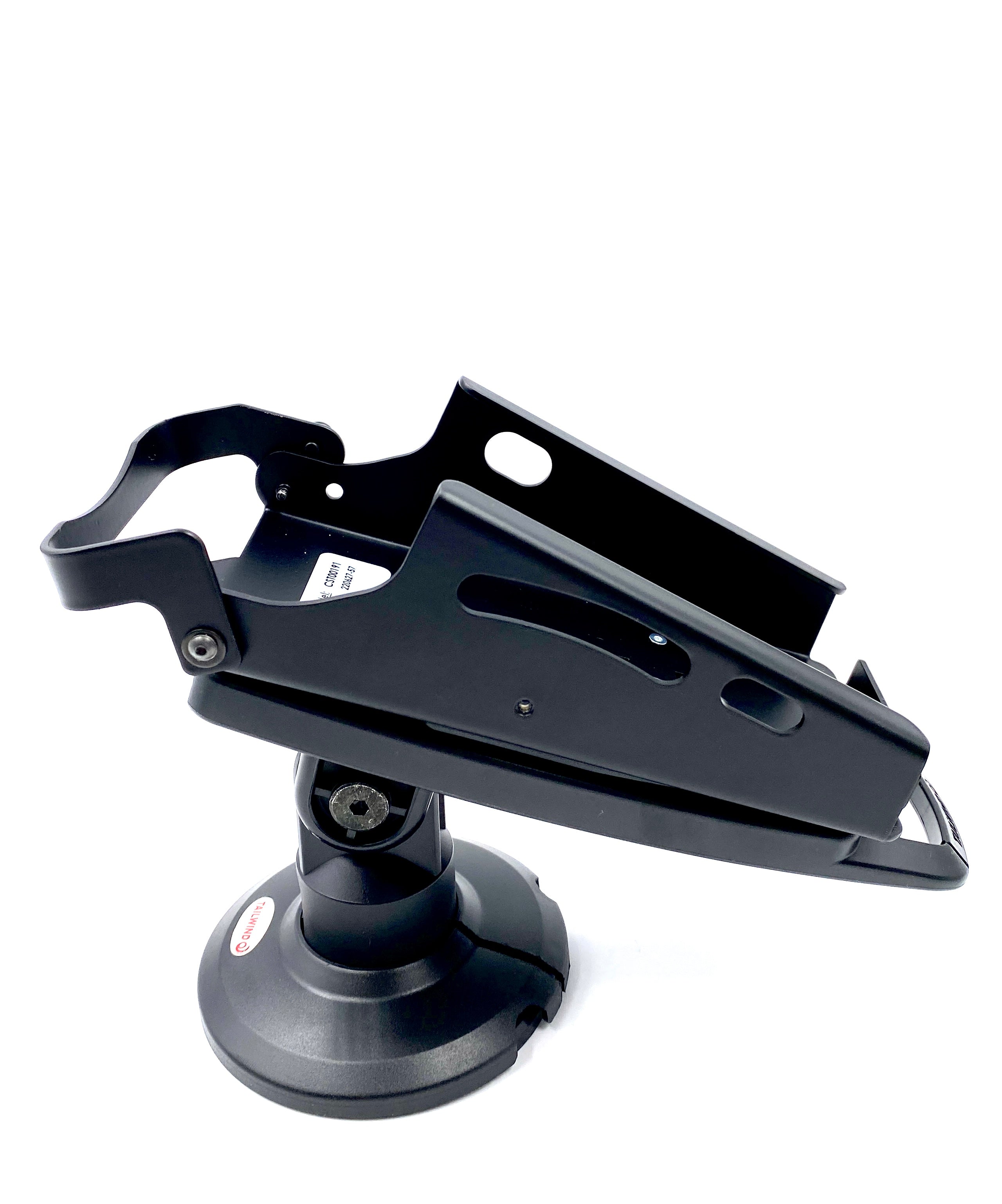 PAX A920 Pro 3" Key Locking Compact Pole Mount Stand with Metal Plate