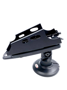 PAX A920 3" Key Locking Compact Pole Mount Stand with Metal Plate