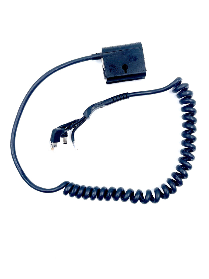 Ingenico ICT 220 / ICT 250 Magic Box Replacement Coiled Cable (CBL-296105416)