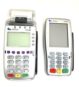 Verifone Vx520 EMV CTLS Credit Card Terminal - Refurbished and Vx820 EMV Pin Pad - Refurbished