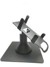 Load image into Gallery viewer, First Data FD130 &amp; FD150 Low Freestanding Swivel and Tilt Stand with Square Plate
