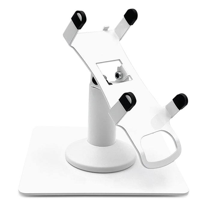 Dejavoo Z8 & Z11 Low Freestanding Swivel and Tilt Stand with Square Plate (White)