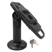 Load image into Gallery viewer, Verifone Vx805 7&quot; Key Locking Slim Design Pole Mount Stand
