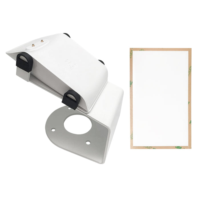 Clover Flex Fixed Stand with Charging Base and Screen Protector Bundle (White) for C401U POS