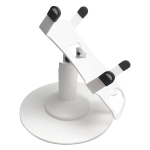PAX A80 Low Freestanding Swivel Stand with Round Plate (White)