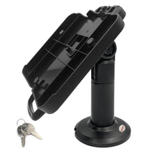 Load image into Gallery viewer, Ingenico ISC 480 7&quot; Key Locking Slim Design Pole Mount Stand
