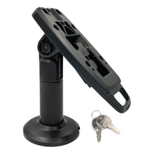 Load image into Gallery viewer, Verifone Vx675 7&quot; Key Locking Slim Design Pole Mount Terminal Stand
