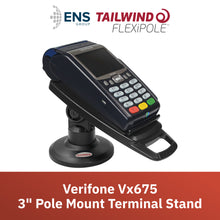 Load image into Gallery viewer, Verifone Vx675 3&quot; Compact Pole Mount Stand
