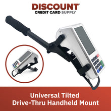 Load image into Gallery viewer, DCCStands Tilted Drive-Thru Handheld Bracket / Mount For Most Terminal Types V3
