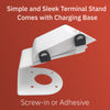 Clover Flex Charging Base with Fixed Stand (White) for C401U POS