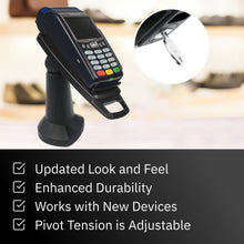 Load image into Gallery viewer, Verifone Vx675 7&quot; Key Locking Pole Mount Terminal Stand
