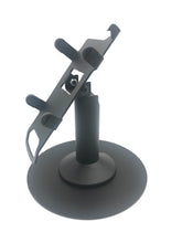 Load image into Gallery viewer, Ingenico Move/5000 Freestanding Swivel and Tilt Metal Stand with Round Plate - DCCSUPPLY.COM
