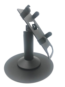 Ingenico Move/5000 Freestanding Swivel and Tilt Metal Stand with Round Plate - DCCSUPPLY.COM