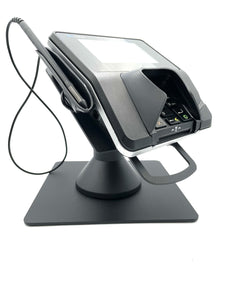 Verifone Mx915 / Mx925 Low Profile Swivel and Tilt Freestanding Metal Stand with Square Plate - DCCSUPPLY.COM