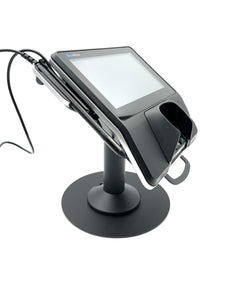 Verifone Mx915 / Mx925 Freestanding Swivel and Tilt Metal Stand with Round Plate - DCCSUPPLY.COM