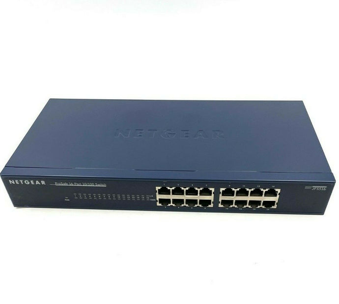 Netgear ProSafe 16 Port 10/100 Switch JFS516 - Refurbished