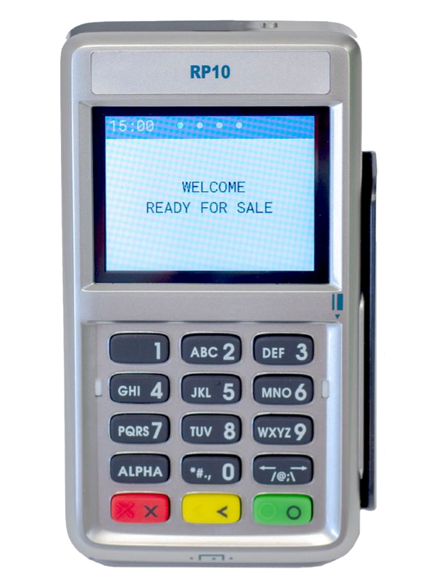 First Data FD150 Terminal & RP10 PIN Pad Bundle