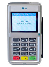 Load image into Gallery viewer, First Data FD150 EMV CTLS New Credit Card Terminal and RP10 New PIN Pad Bundle
