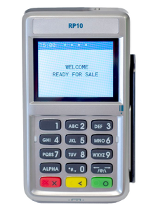 First Data FD150 EMV CTLS New Credit Card Terminal and RP10 New PIN Pad Bundle