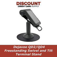 Load image into Gallery viewer, Dejavoo QD2, QD4, &amp; QD5 Freestanding Swivel and Tilt Stand With Round Plate
