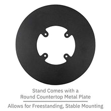 Load image into Gallery viewer, Ingenico Move/3500/5000 Freestanding Swivel and Tilt Metal Stand with Round Plate - DCCSUPPLY.COM

