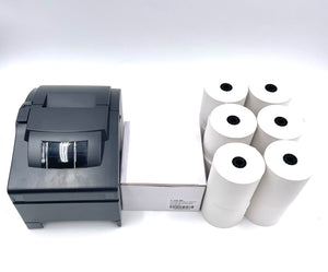 New Star SP742ME Ethernet Kitchen Printer for Clover (39336532), 6x Star RC700BR0 Ink and 12x 3" x 165' Paper Rolls Bundle
