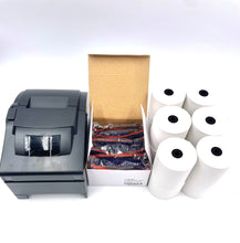 Load image into Gallery viewer, New Star SP742ME Ethernet Kitchen Printer for Clover (39336532), 6x Star RC700BR0 Ink and 12x 3&quot; x 165&#39; Paper Rolls Bundle
