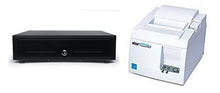Load image into Gallery viewer, Star Micronics TSP143IIIW WT US Receipt Printer (39464810) - White with 2 Year Warranty and Star Micronics Cash Drawer (37965560)
