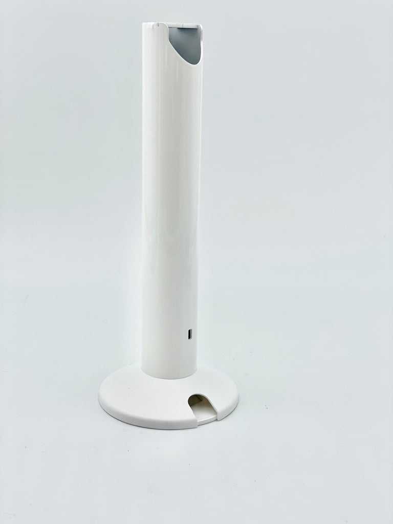 Tall 10" Pole for Swivel and Tilt Stand (White)
