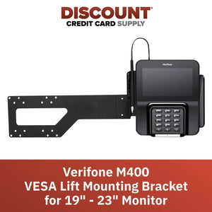 Verifone VESA Lift Mounting System (VMS) with Long Bracket for 19" - 23" Monitor