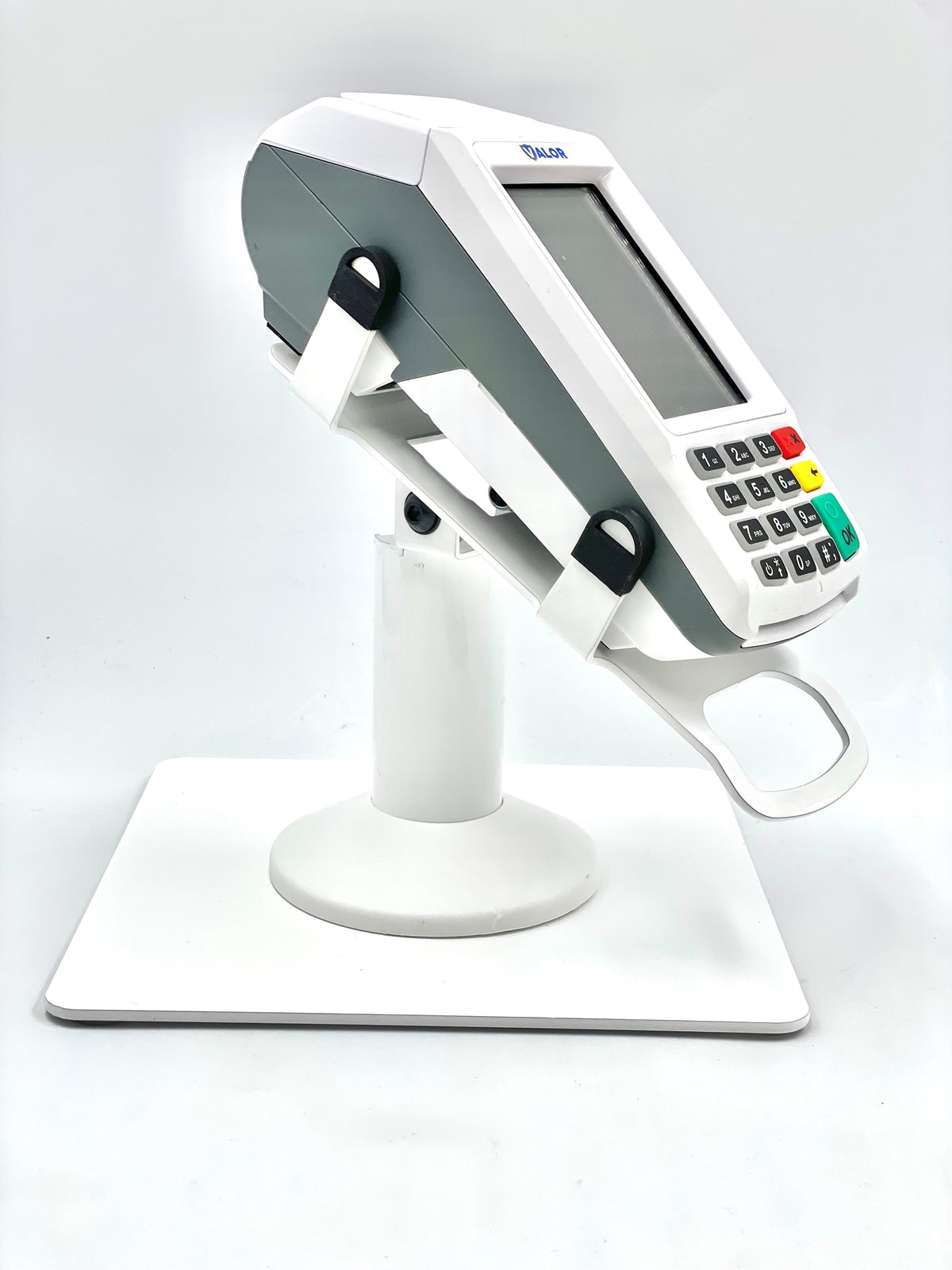 Valor Pa Tech Rckt Valor Paytech VL100 Freestanding Swivel and Tilt Stand with Square Pla