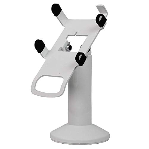 Castles VEGA3000 Touch PIN Pad White Swivel and Tilt Metal Stand - DCCSUPPLY.COM