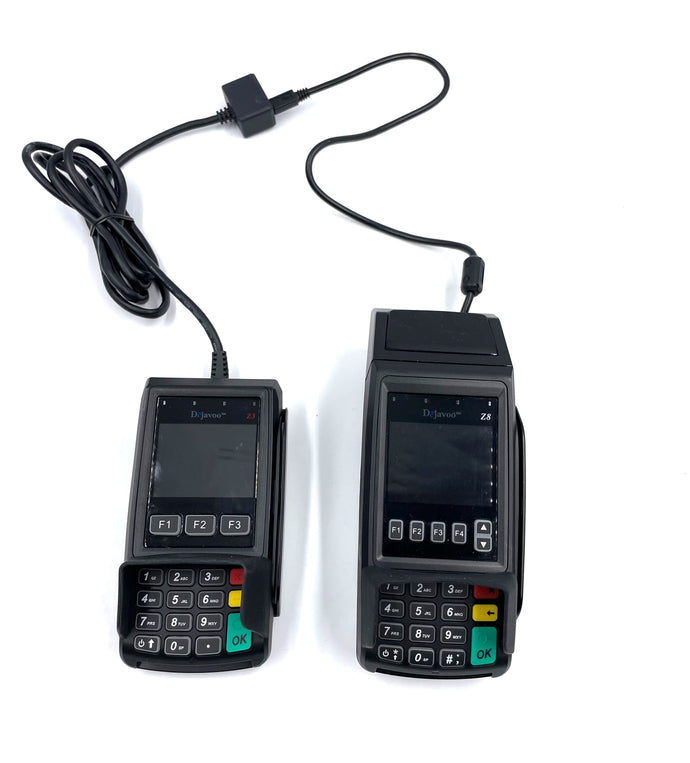 Dejavoo Z8 EMV CTLS Credit Card Terminal and Refurb Z3 PIN Pad Bundle